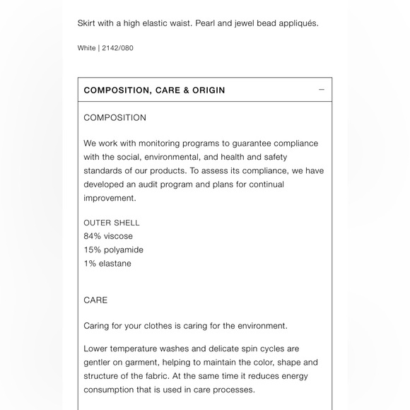 BEADED JEWEL KNIT MINI SKIRT - Picture 5 of 8